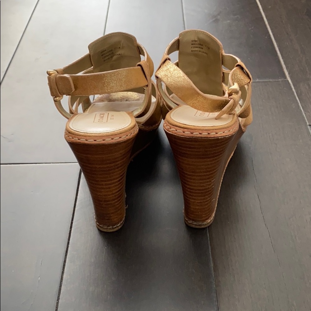 Coach Wedge Boots (7.5)